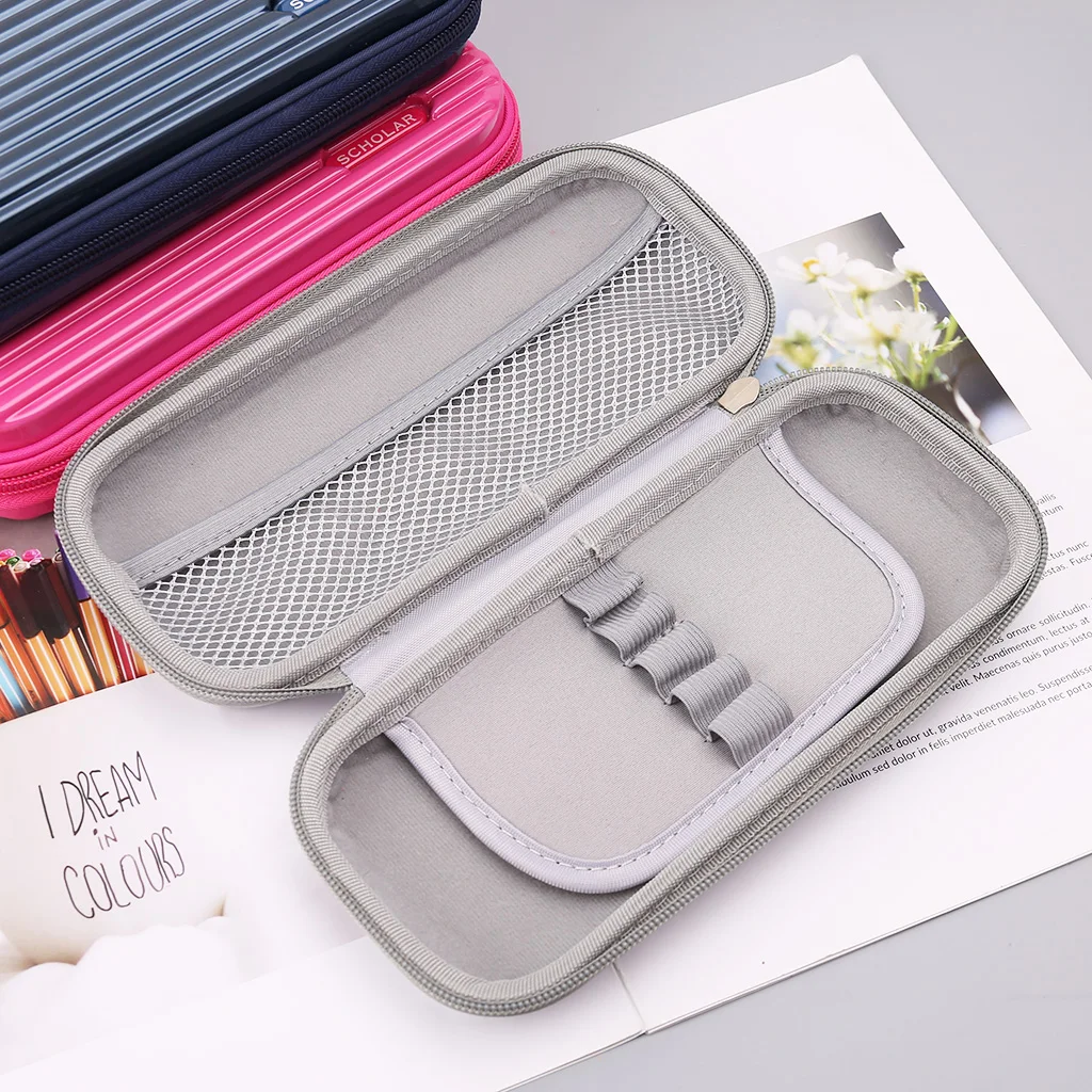 

Multifunction Pencil Case Large Capacity Pen Box School Stationery Cosmetic Bag Student Supplies Jan-12