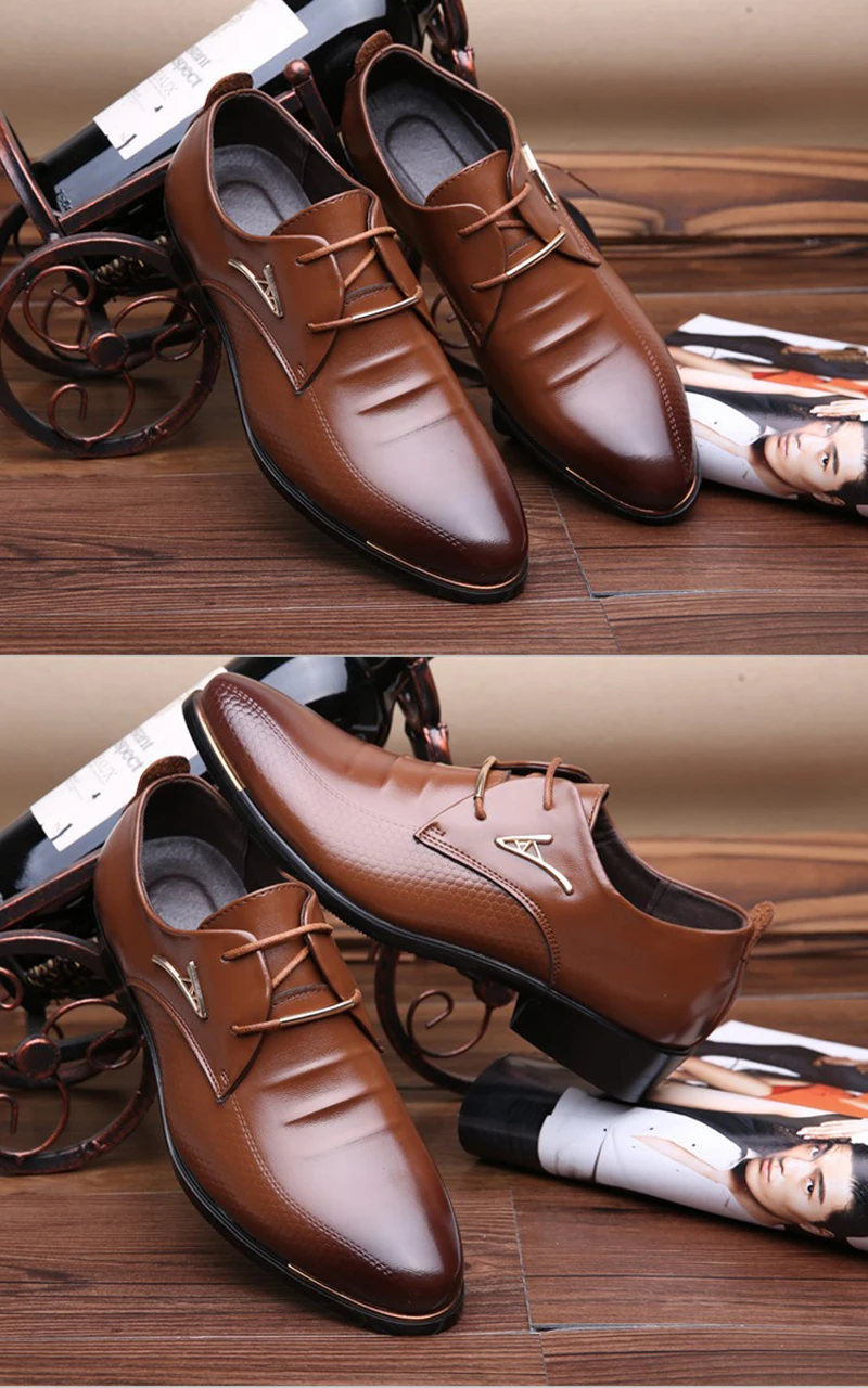 Мужская официальная обувь; кожаная Роскошная брендовая модельная обувь с острым носком из змеиной кожи; мужские офисные итальянские туфли-оксфорды с перфорацией типа «броги» для мужчин
