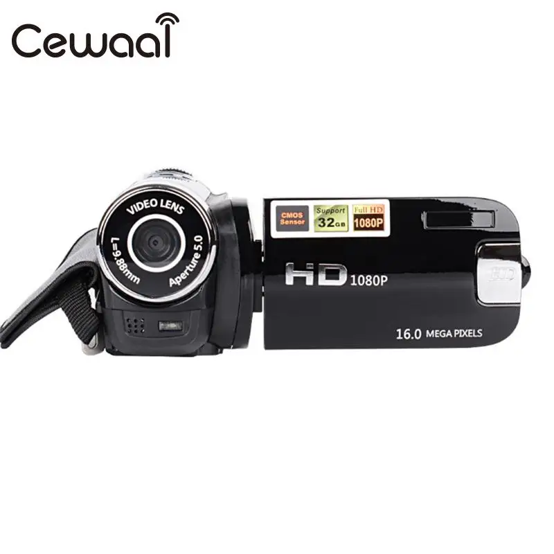 Cewaal USB видео камера емкостный сенсорный дисплей съемка DV камера фотография цифровая видеокамера небольшой рекордер видеокамера