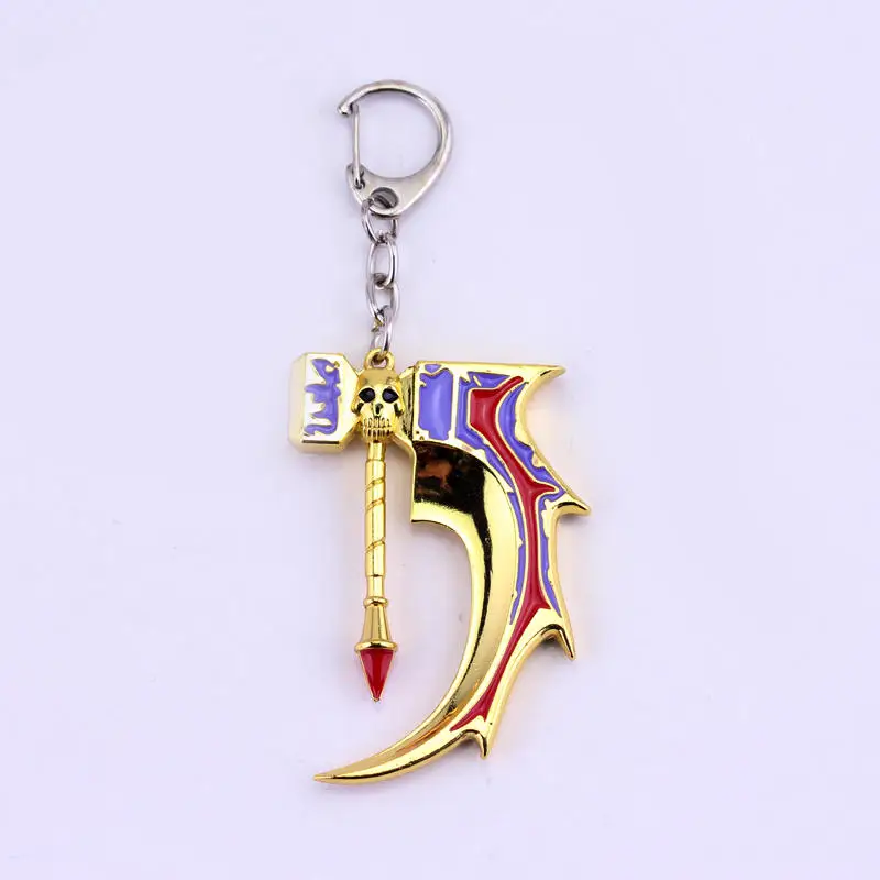 Игры DOTA Jewelry Dota 2 череп башер молоток Chaveiro брелок мужчины игрока подарок |