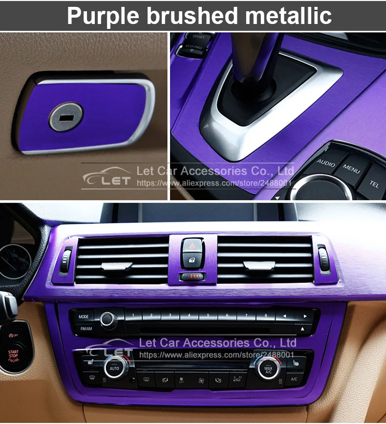 brushed purple