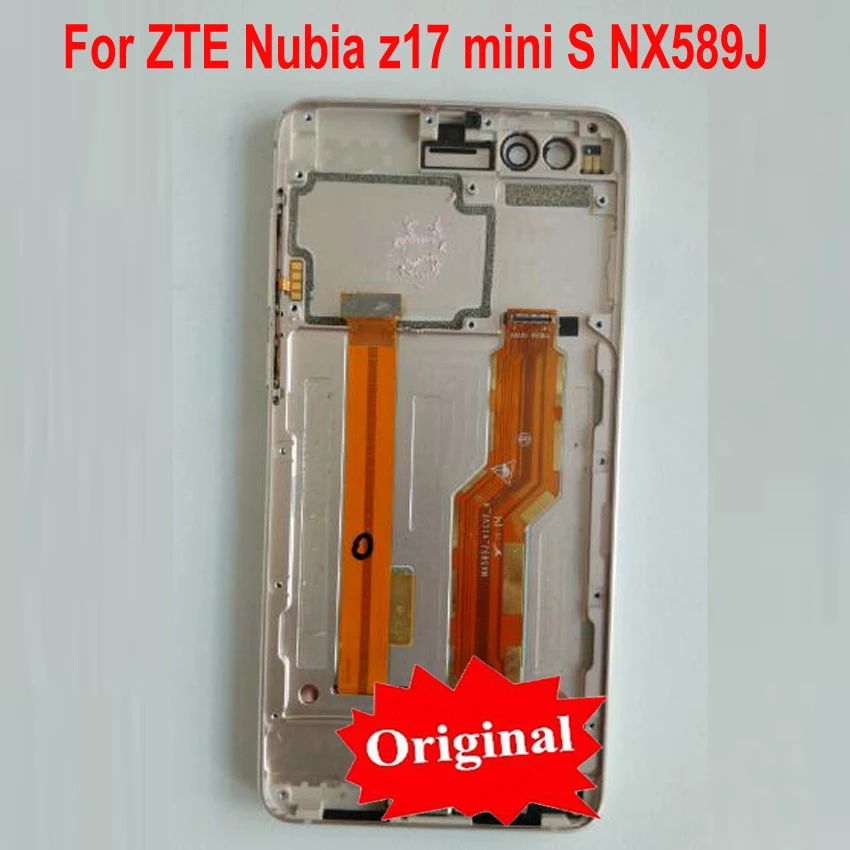 

100% Original Working Sensor LCD Display Touch Screen Digitizer Assembly+ Frame For ZTE Nubia Z17 miniS z17 mini S NX589J NX589H