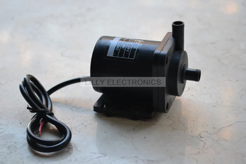 

Mini Brushless Magnetic Hot Water Pump (100 degrees C) 24V DC-No Thread Submersible