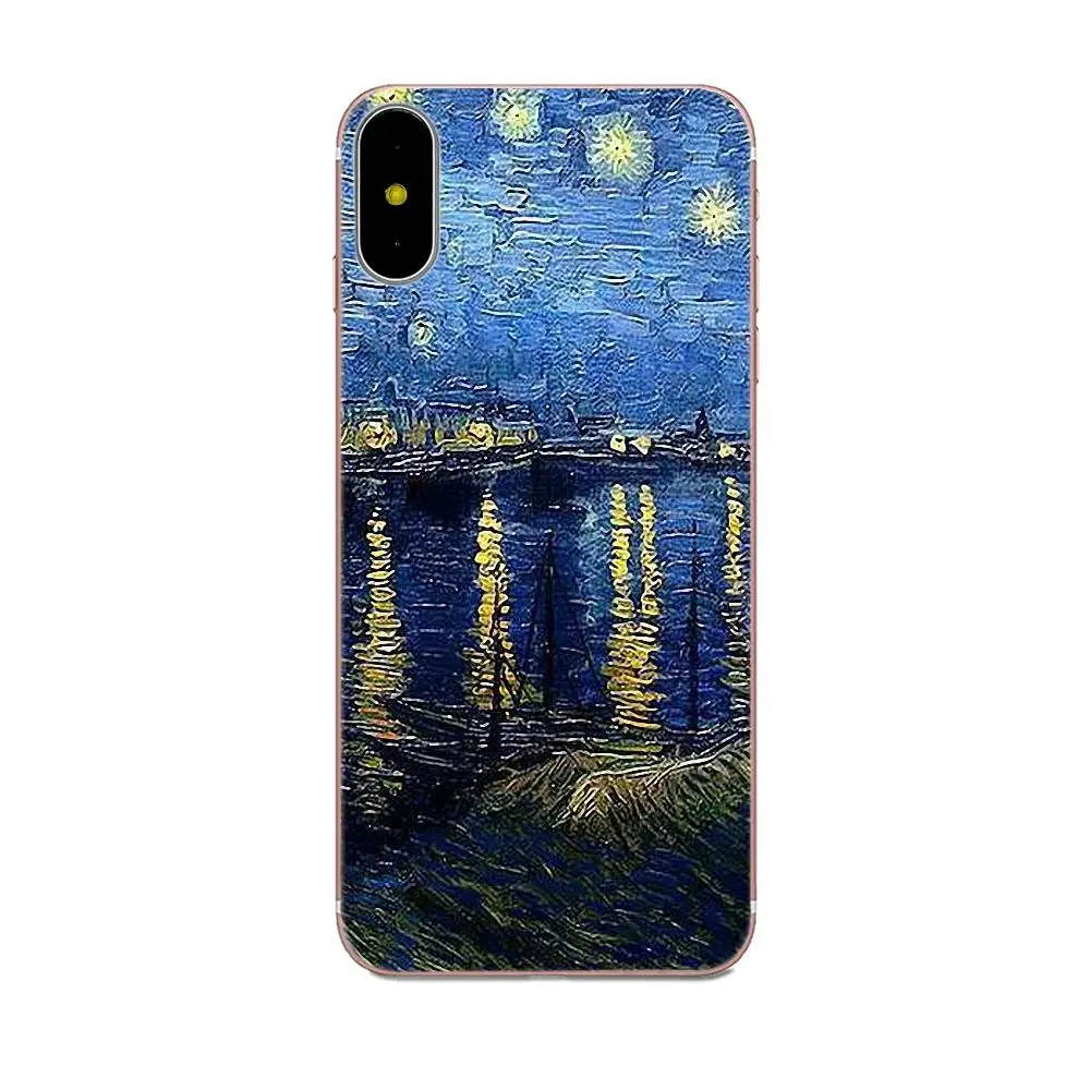 Doctor Who Van Gogh Art Для Galaxy J1 J2 J3 J330 J4 J5 J6 J7 J730 J8 2015 2016 2017 2018 mini Pro хит продаж модный