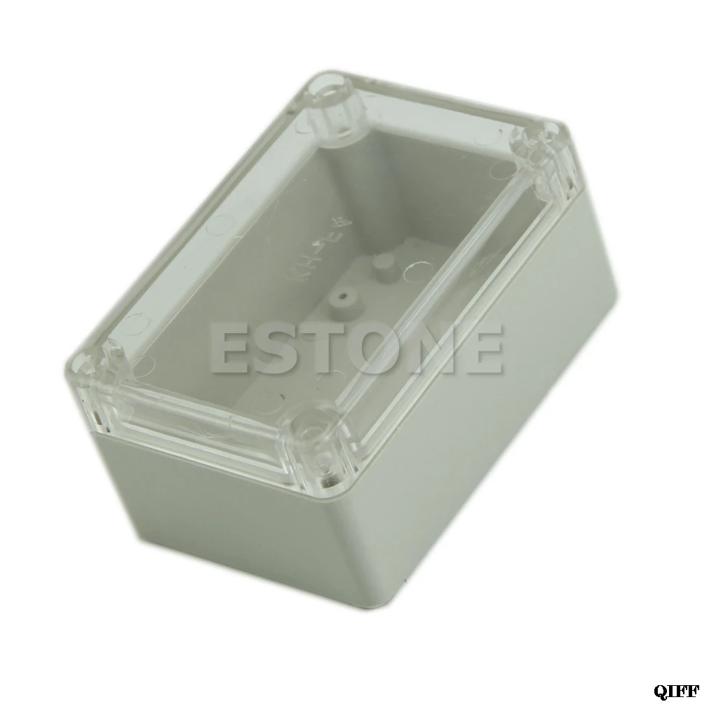 Пластиковый водонепроницаемый чехол, прозрачный электронный ящик для проекта, корпус, чехол 100x68x50 мм, Mar28