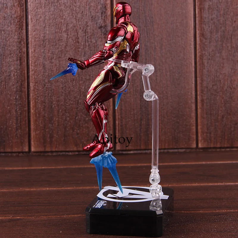 SHF Figuarts Iron Man MK50 & Tamashi Stage PVC Marvel Avengers Infinity War Action Figure Iron Man Mark 50 Collectible Model Toy