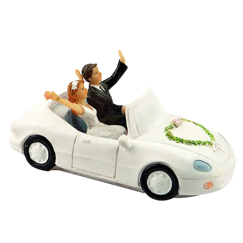 New Wedding Cake Toppers Bride and Groom Figurines Resin Craft Stand Topper Accessories Wedding Decoration Decorating Tools (4)