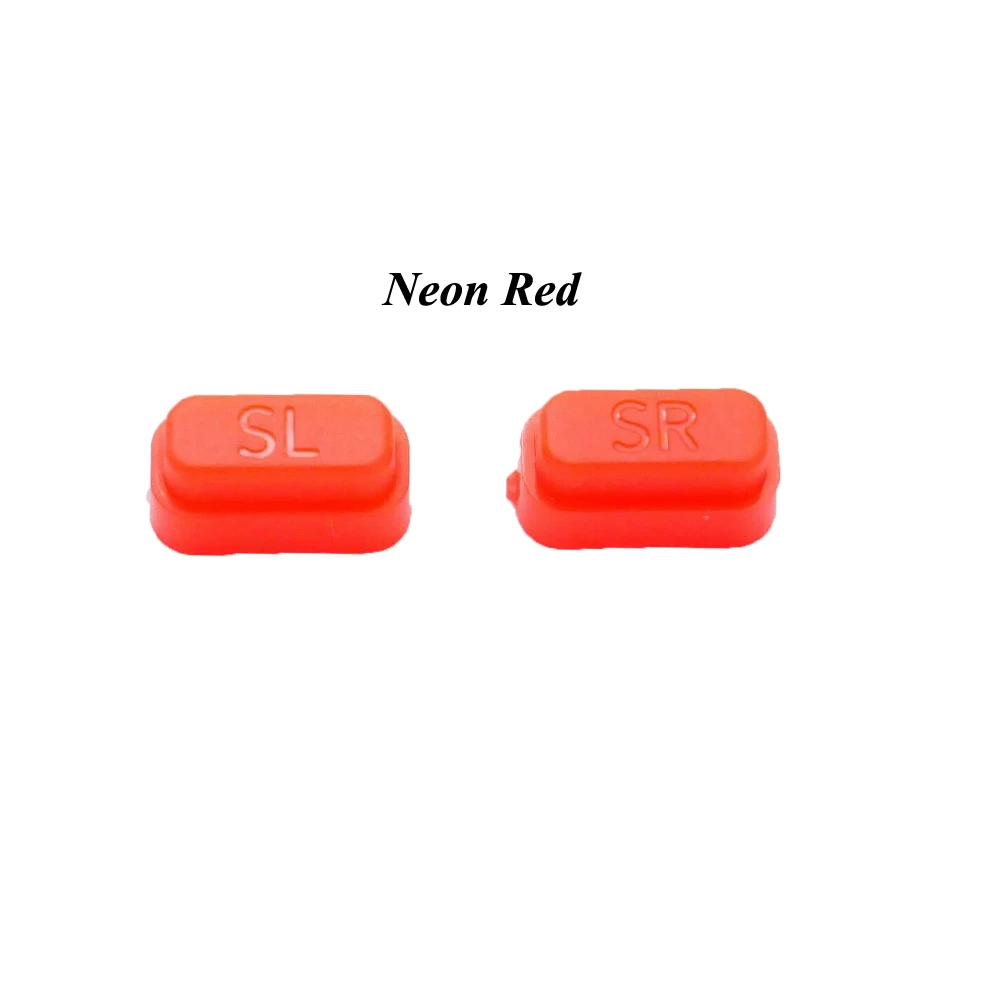 IVYUEEN Оригинальные кнопки SR SL для переключателя Kind JoyCons, запасные части для ремонта, комплекты аксессуаров для контроллера Joy-Con - Цвет: Neon Red