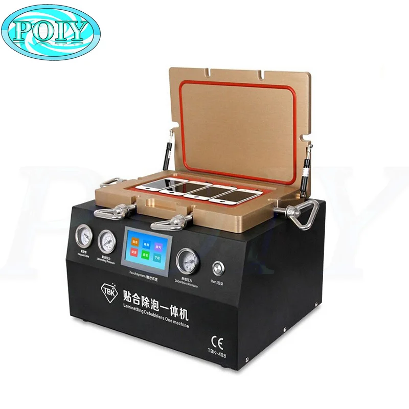 TBK 408 LCD touch screen Vacuum Laminating machine air bubble remover