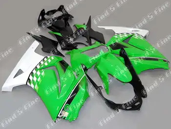 

green white black for Kawasaki NINJA EX250R 08-12 EX 250R ZX250R 2008-2012 08 09 10 11 12 2008 2009 2010 2011 2012 fairing kit