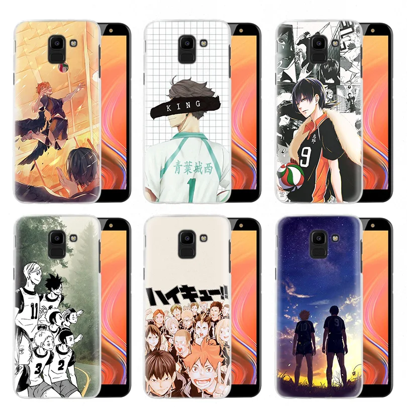 

Hard PC Phone Case Cover for Samsung Galaxy S9 S8 Plus S7 S6 Edge Note 8 9 S5 S4 Mini Haikyuu Anime