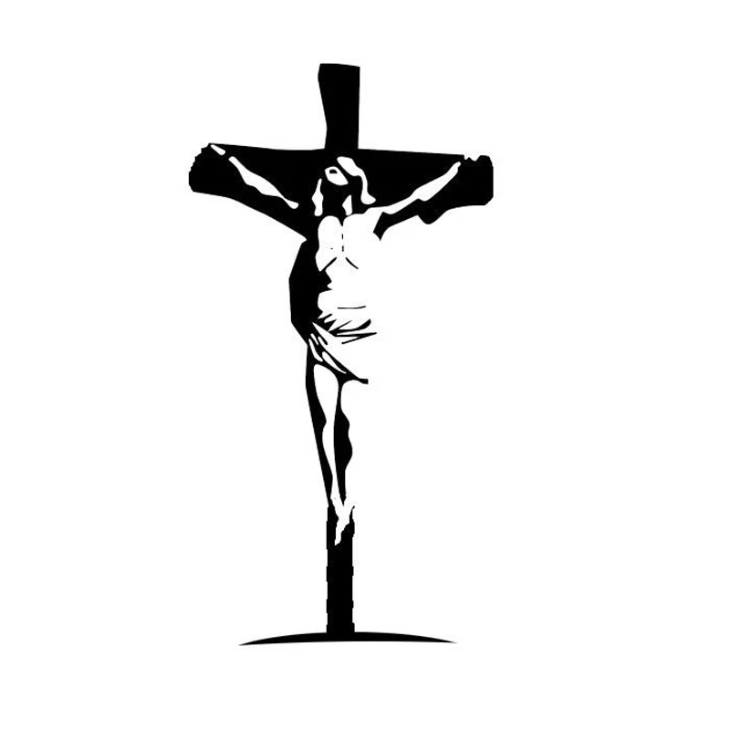 9.4cm*18.3cm Jesus Christ Vinyl Decal Car Window Sticker Savior Lord