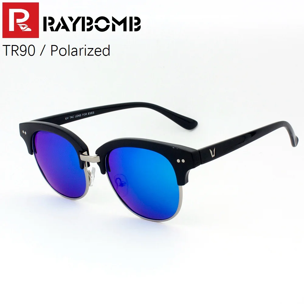 RAYBOMB 2016 новые классические зеркальные полуметаллические солнцезащитные очки