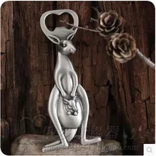 Творческий в форме кенгуру металла открывалка для бутылок Бар инструменты для кухонных аксессуаров вина accessoriesKPQ002
