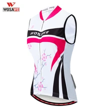 WOSAWE велосипедный жилет Летний без рукавов светоотражающий жилет для бега ветрозащитный светильник сетчатая ткань дышащая велосипедная одежда Ropa Ciclismo