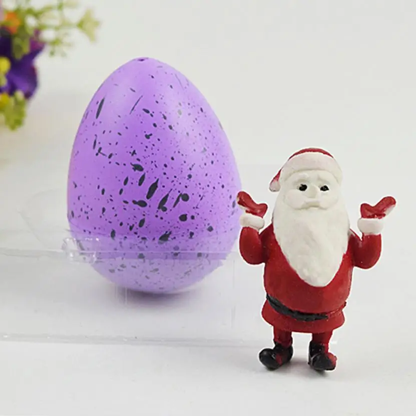 

1PC Novelty Christmas Santa Resurrection Eggs Snowman Water Hatching Egg Z1031