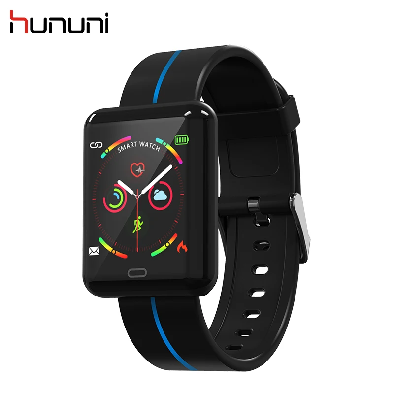

Hununi F5 Smart Bracelet Heart Rate Monitor Sports Smart Wristbands Fitness Tracker Blood Pressure Smart Band For IOS Android