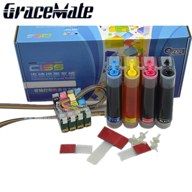 [Save Printing Cost] CISS full ink For EPSON Stylus S22 SX125 SX130 SX230 SX235W SX420W SX425W