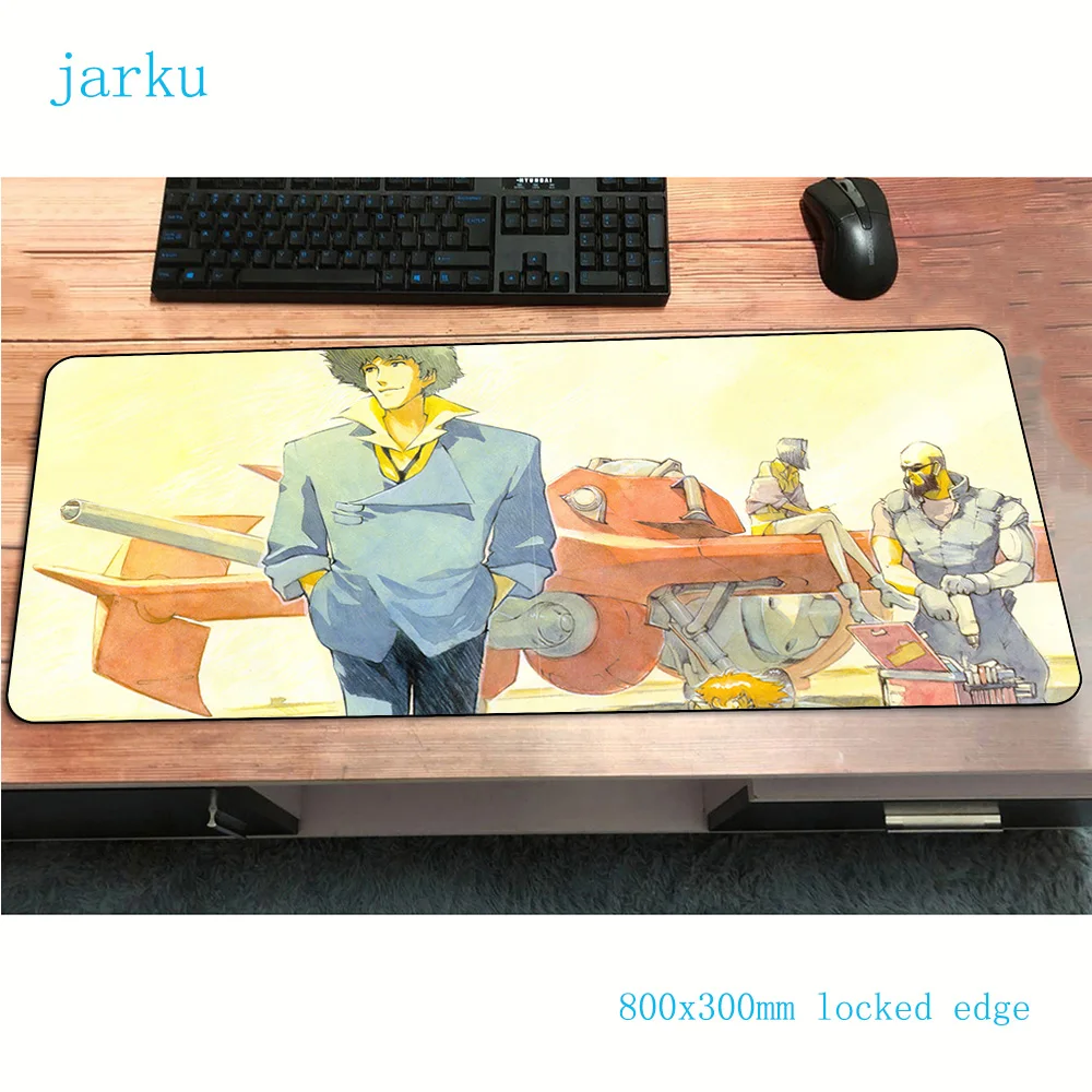 Ковбойский Бибоп коврик для мыши геймер подарок 800x300x2 мм notbook коврик для мыши игровой коврик для мыши Кастомизированный коврик для мыши стол для компьютера коврик для мыши