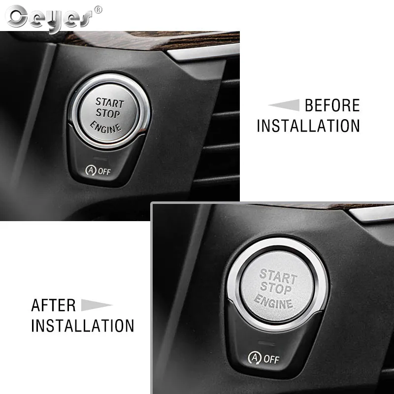Start Engine Button Ring for BMW (6)