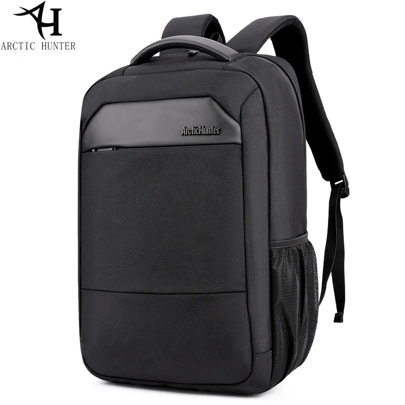 

Casual business men's computer backpack 15.6 Multifunction Large Capacity male back pack Laptop Waterproof black youth bagpack