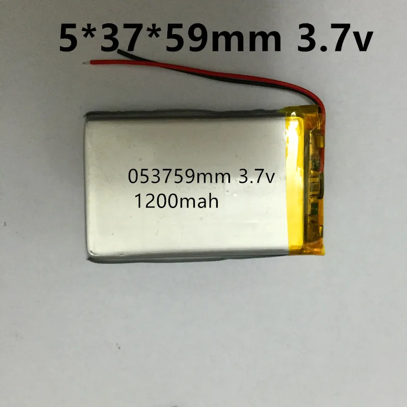 503759 polymer thium battery GPS MP3 / MP4 speaker eBook toy tachograph | Электроника