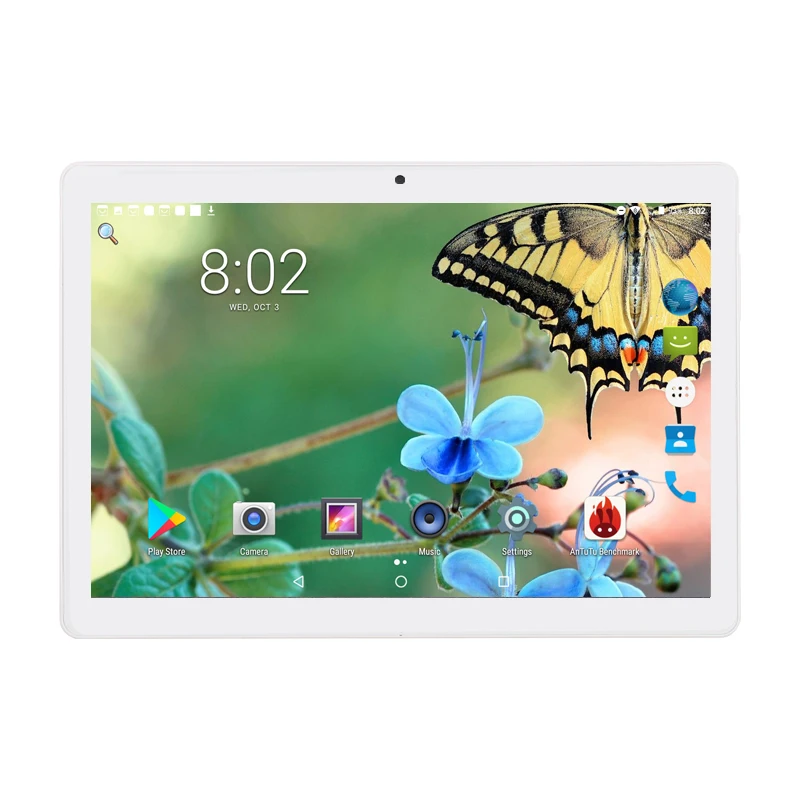 

2.5D 10.1Inch MediaTek Octa Core MT8752 IPS 4G RAM 32G ROM Cellular 2 SIM Phone Tablet PC 3G WCDMA 2G GSM GPS WIFI Android 7.0