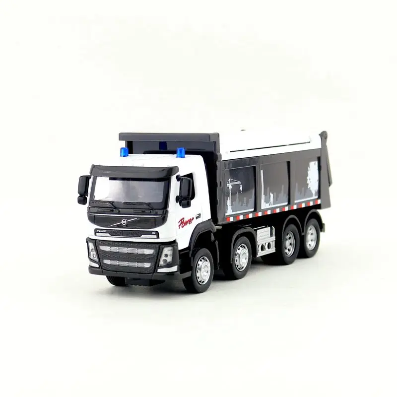 1:64 Scale Off highway Dump Truck Diecast Model with Sound /& Light Pullback 1//64
