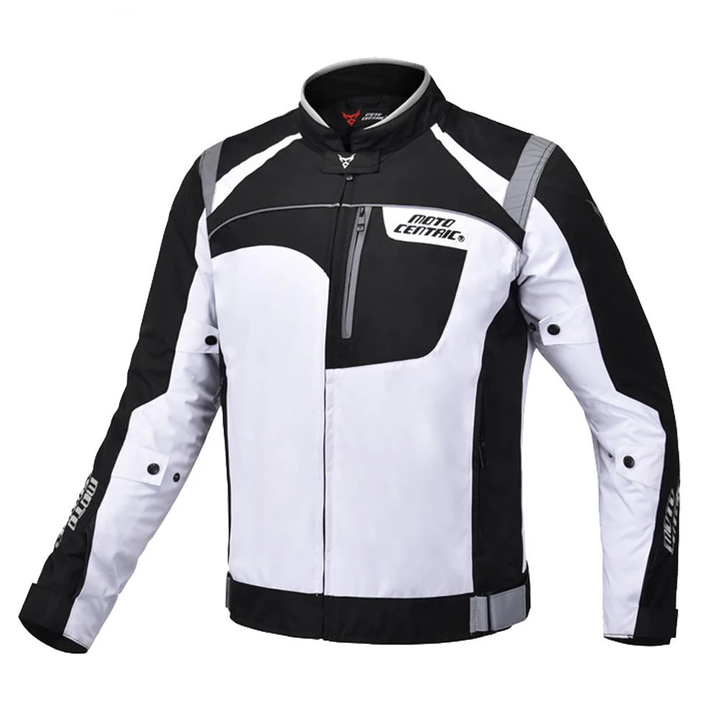 Мотоциклетная куртка для мотоциклистов, Мужская водонепроницаемая ветрозащитная байкерская куртка для езды на гонок, мотоциклетная одежда, защитное снаряжение, M-3XL Размер - Цвет: Gray Jacket