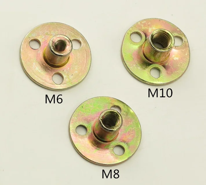 Buy 50Pcs/Lot Connecting Flange Disc With M6 M8 M10