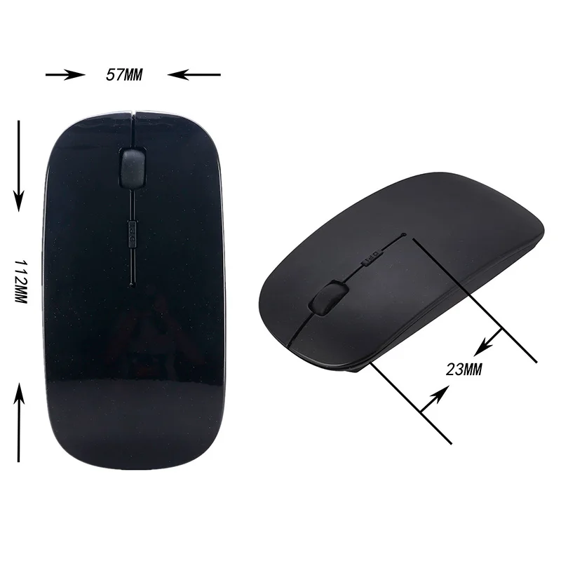 

Super Energy Saving Portable Optical Mice For Notebook 2.4G Wireless Mouse Wireless Charging Mouse Bluetooth USB