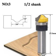 Cheap 1pcs 1/4" 8mm 1/2'' Shank Faux Panel Ogee Router Bit - C3 Carbide Tipped Woodworking cutter Tenon Cutter for Woodworking Tools Cheap 1pcs 1/4" 8mm 1/2'' Shank Faux Panel Ogee Router Bit - C3 Carbide Tipped Woodworking cutter Tenon Cutter for Woodworking Tools