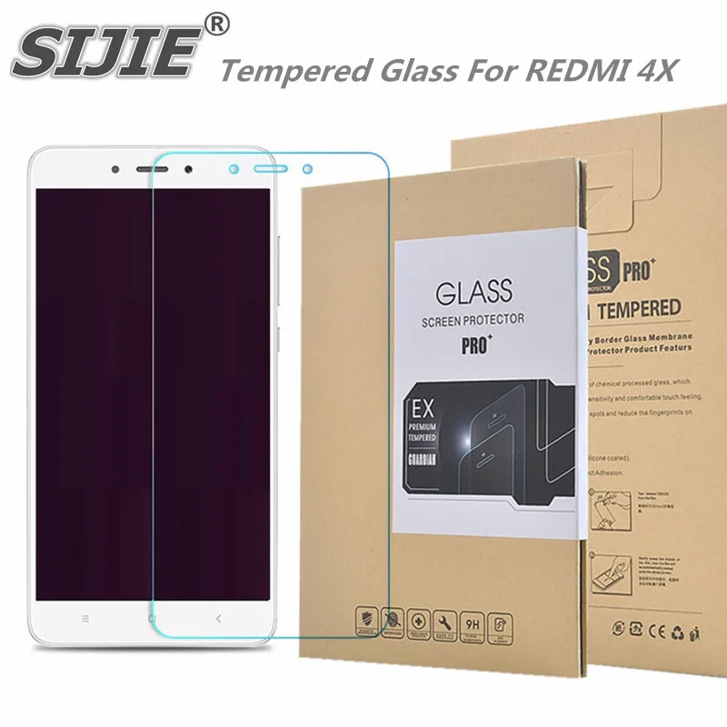 Закаленное Стекло для Xiaomi Redmi 4x prime 4 Глобальный Версия Экран крышка 5 дюймов