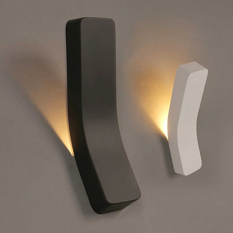 modern led wall light AC85 265V E14 base type LED bedside lamps high