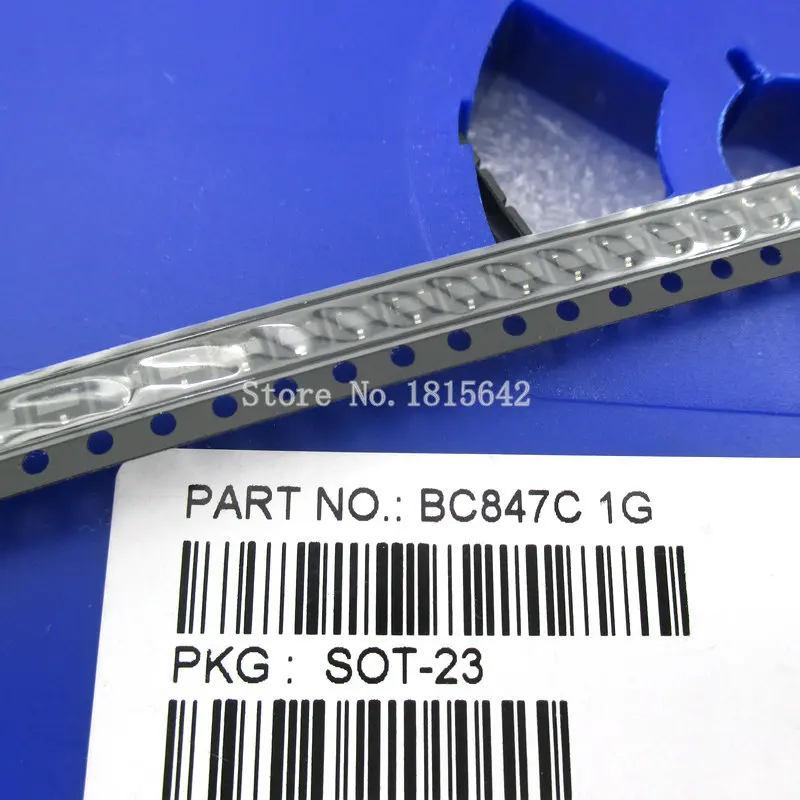 100PCS/Lot BC847C SOT 23 1G Original NPN transistor SOT23 BC847