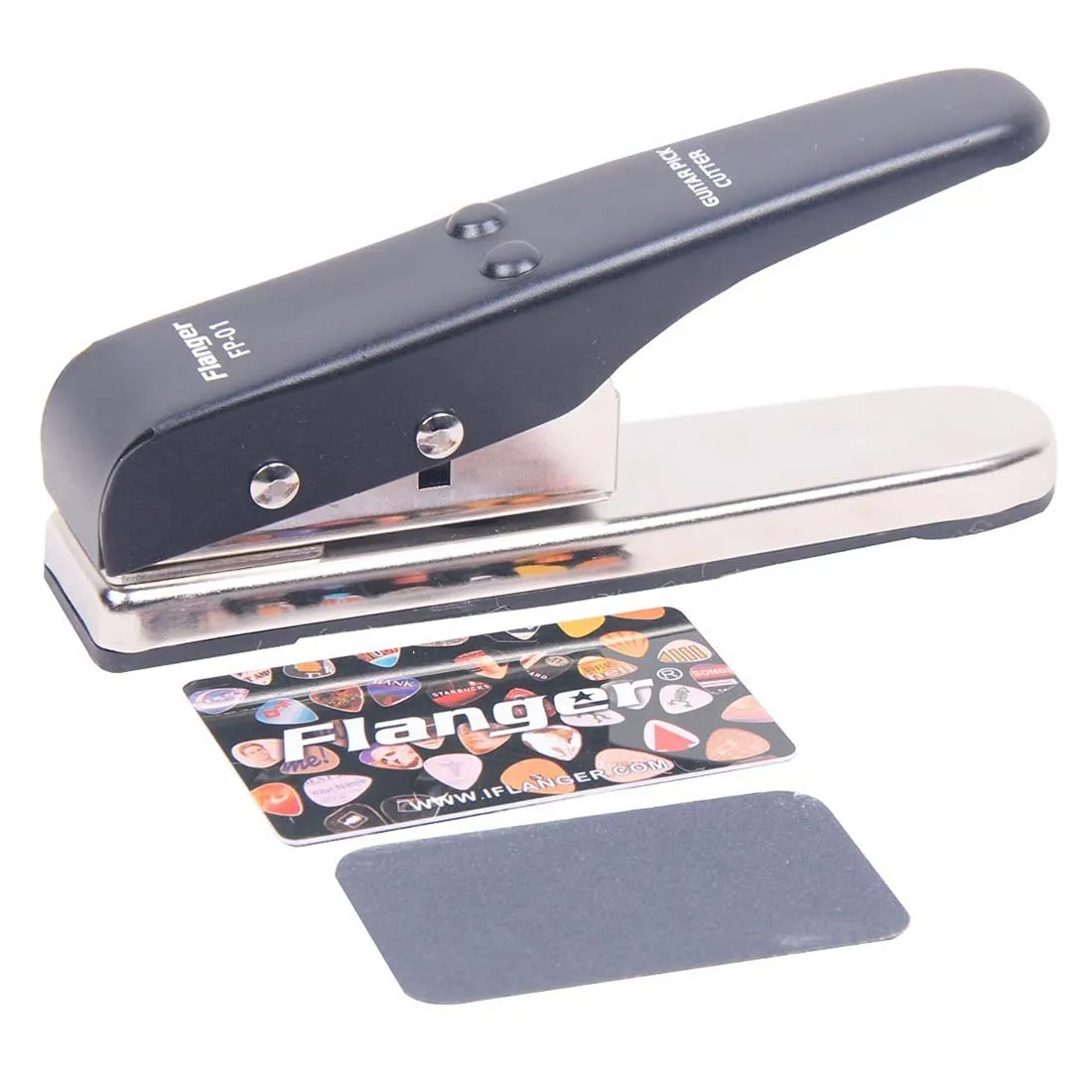 Professional Portable Flanger Pick Punch Guitar Pick Plectrum Maker