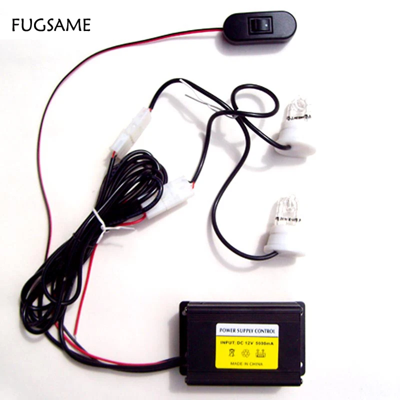 FUGSAME 60W 2 комплект стробоскопов с синим светом бесплатная доставка|rec| |