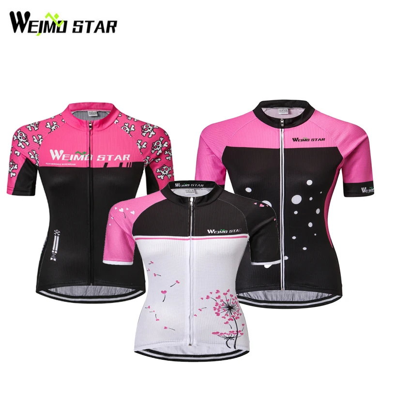 Weimostar 2018 Women mtb Bike Jerseys Women's Ropa Ciclismo Sportwears