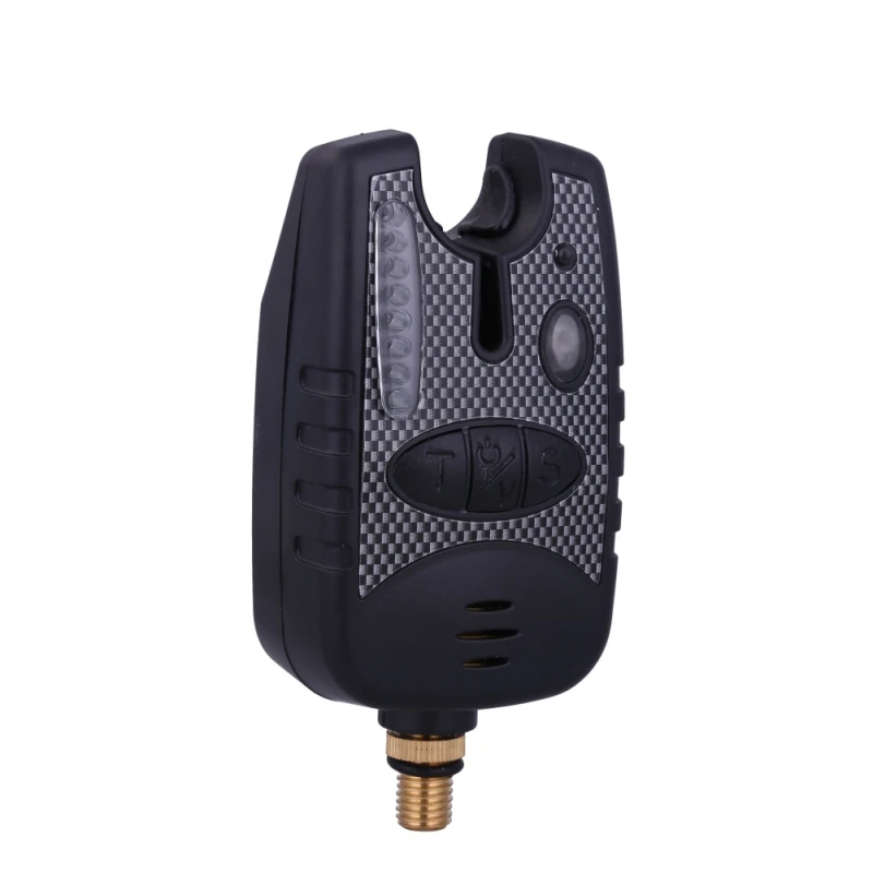 

Hot EU Style 8 LEDs Fishing Alarm Water Resistant Adjustable Tone Volume Sensitivity Sound Alert Electronic For Carp Fishing