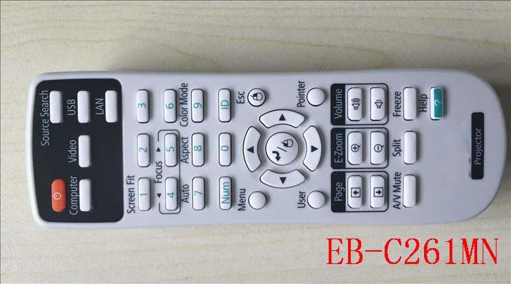 1566090 projector remote control controller for Epson EB-C3001X/C3011WN/C3005WN | Электроника