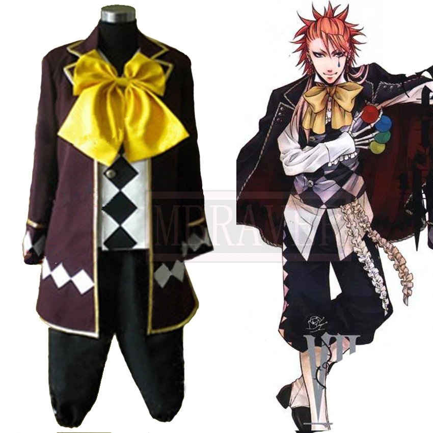 コスプレ衣装 黒執事ノアの箱舟 サーカスのジョーカー 変装 送料無料 Joker Cosplay Costume Joker Cosplaycosplay Costume Aliexpress