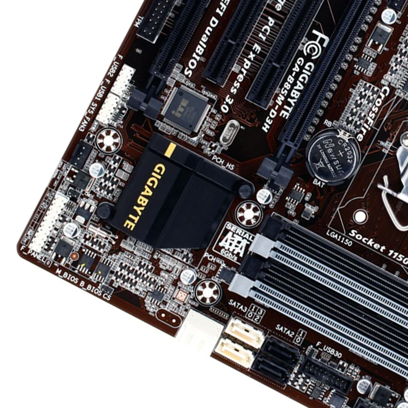  GIGABYTE GA-B85M-D3H desktop motherboard LGA1150 i3 i5 i7 DDR3 USB3.0 Micro-ATX