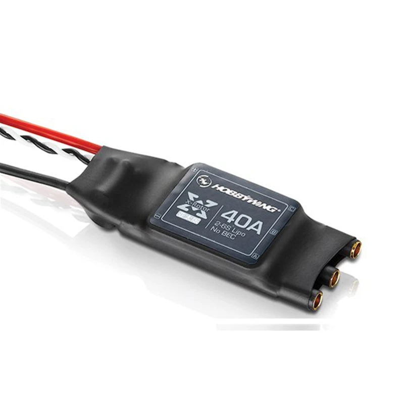 

Hot Sale Wholesale Hobbywing XRotor 40A APAC Brushless ESC 2-6S For RC Multicopters