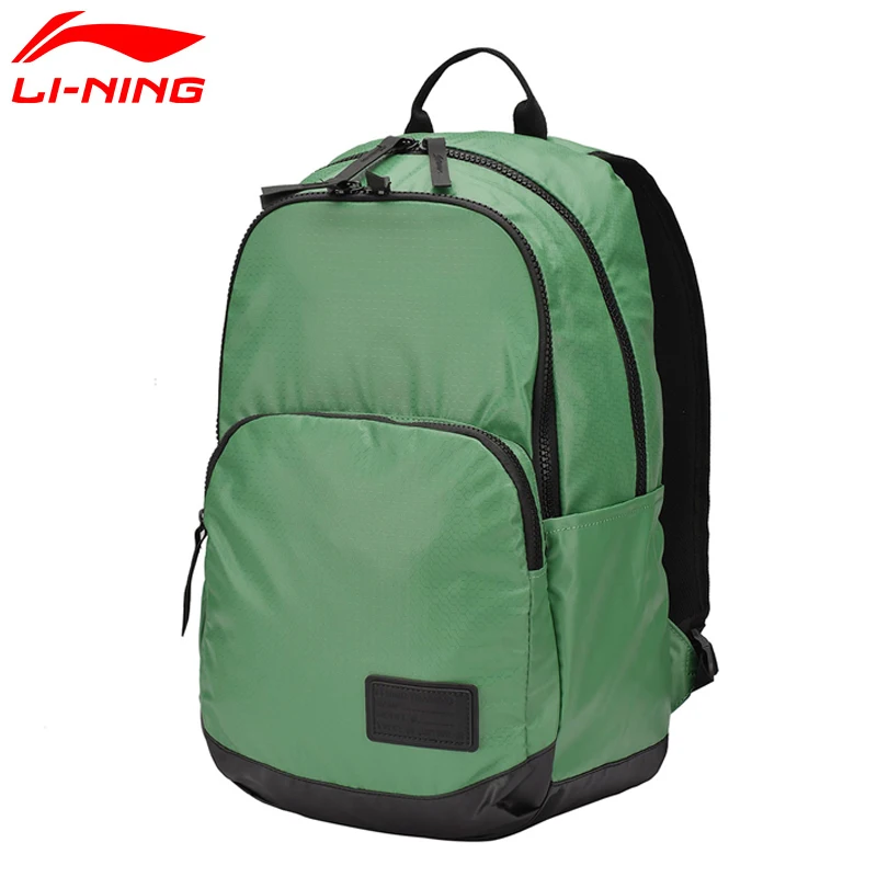 Li Ning унисекс Городской Спортивный Рюкзак полиэстер классический городской для