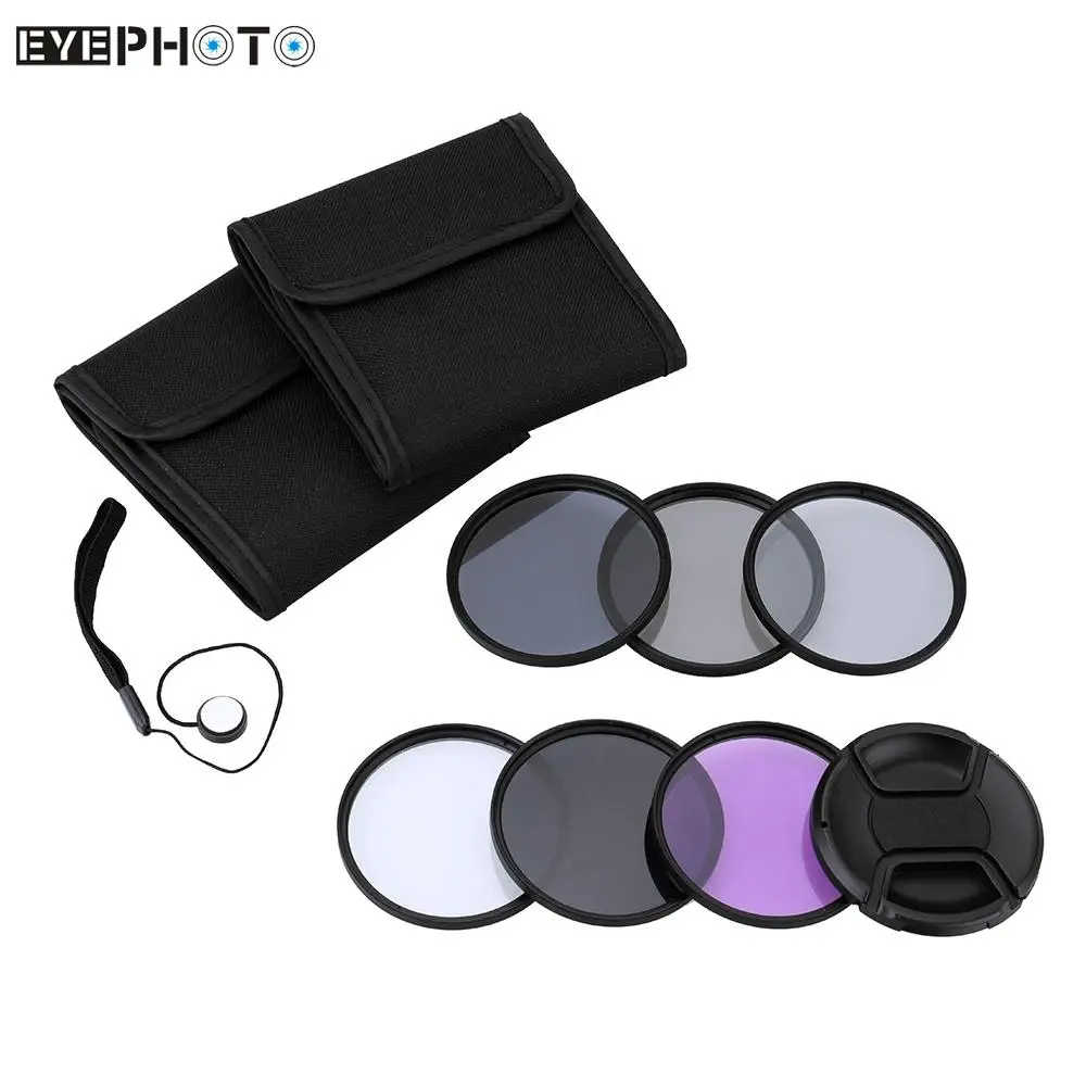 Buy Andoer 52mm UV+CPL+FLD Photography Filter Kit Set