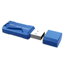 2017 Wireless Wifi Card Reader Flash Memory Card Reader for TF Micro SD Card Extended Phone Memory Wireless Storage Flash Drive