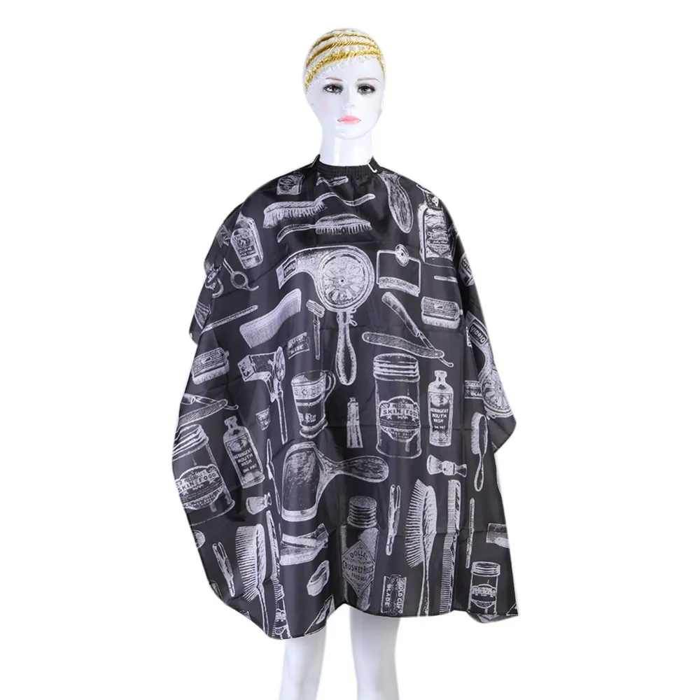 

Professional Waterproof silk Hairdressing Apron Hair Cutting Cape Salon Hairdresser Hair Cutting Capes Gown Cape Cloth Adult Kid