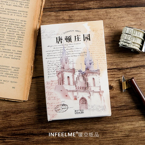 30 шт./лот Infeel. me Даунтон аббатство серия открытка поздравительная Письмо Бумага