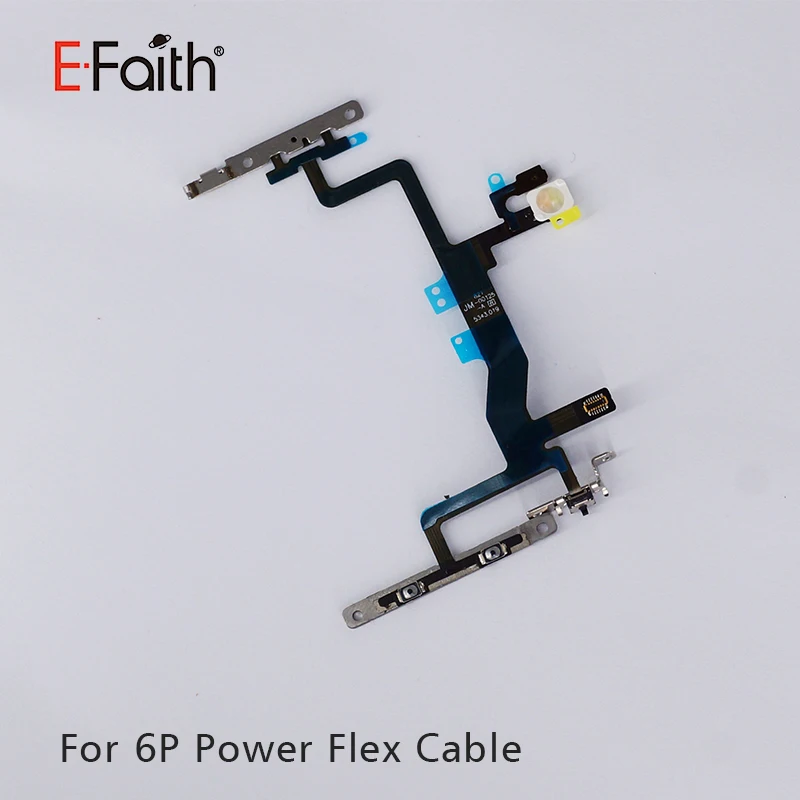 Efaith AAA Гибкий Силовой Кабель Сенсор комплект запасных частей для iphone 5 5S 5C для iphone 6 6s 6 plus 6s plus для iphone 7, 7plus