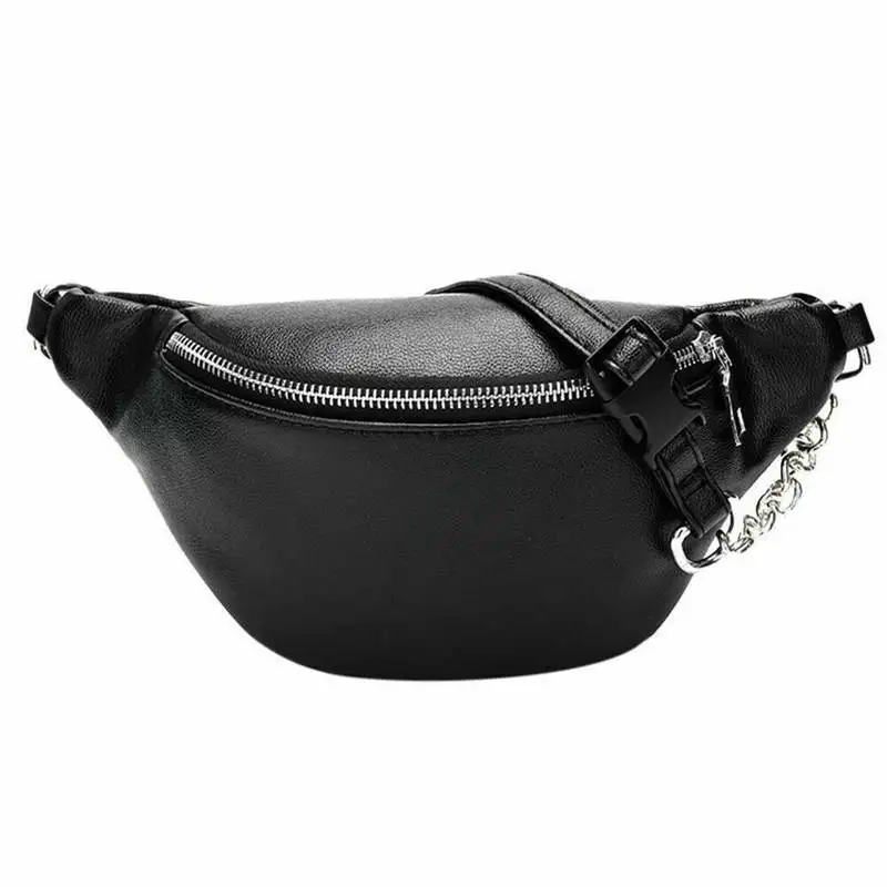 

Women's Travel Waist Pack Faux Leather Fanny Pack Money Belt Bum Bag